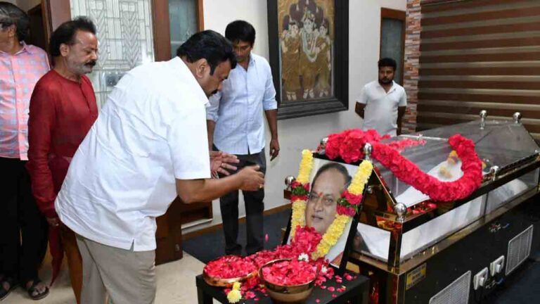 చలపతిరావు ఆత్మహత్య బాధాకరమన్నారు మంత్రి తలసాని