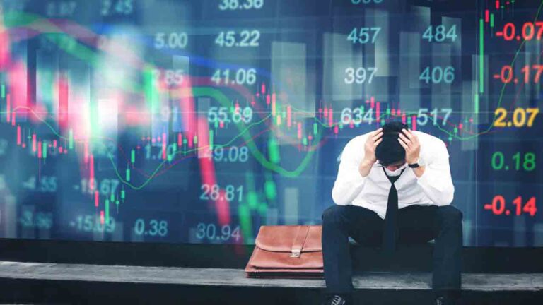 స్టాక్ మార్కెట్ నష్టాల్లో ముగుస్తుంది