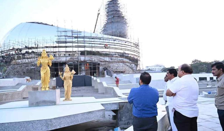 Construction of Telangana Martyrs Memorial expedited