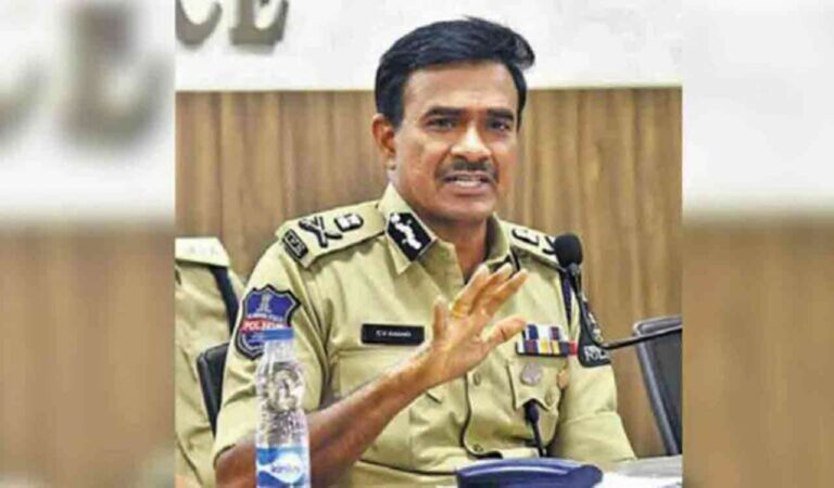 Hyderabad CP CV Anand holds meeting in view of festive season