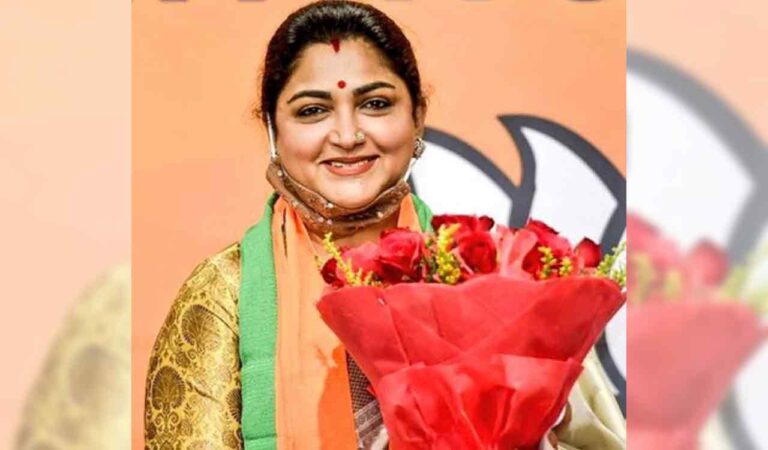 BJP leader Khushbu Sundar defends her old tweet about Narendra Modi