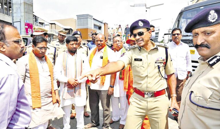 Hyderabad: Interdepartmental meeting held against Hanuman Jayanti march