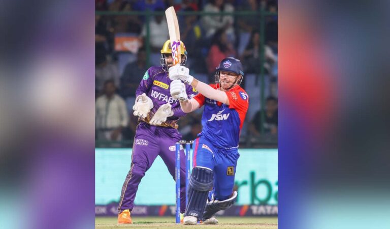 IPL 2023: Delhi Capitals beat KKR by four wickets for first win