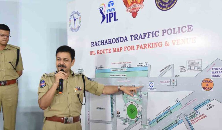 IPL: Rachakonda police come up with comprehensive parking plan