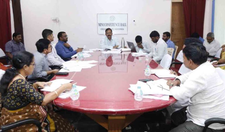 Nalgonda Collector instructs officers to draw up layout for Shivannagudem deportees in Chinthapally