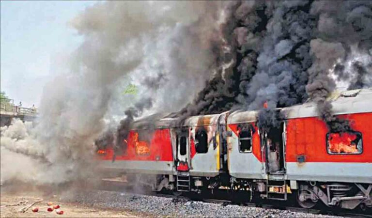 Tuney train burning case dismissed