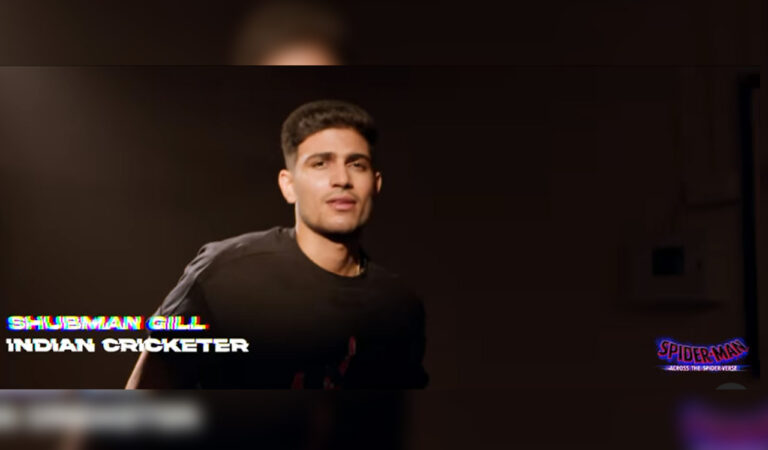 Shubhman Gill to Voice Into the Spider-Verse