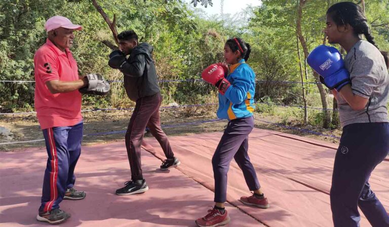 Asifabad: Kaghaznagar’s 65-year-old boxing club continues its strength