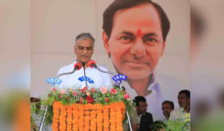 Farmers earn 15.26 crore from rice in 2022 vs. 1.04 crore in 2013: Harish Rao