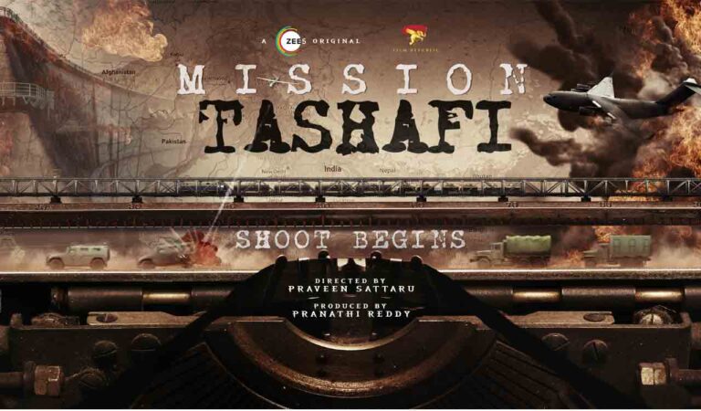 Filming begins on Zee5’s upcoming Telugu spy thriller ‘Mission Tashafi’ directed by Praveen Sattaru