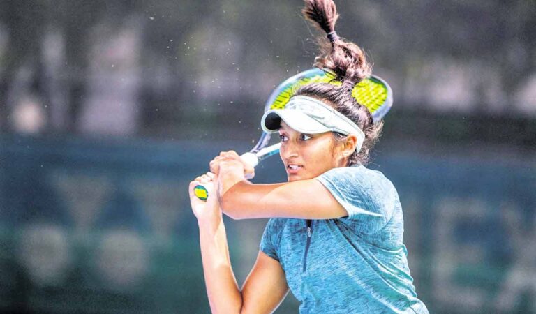 Hyderabad’s Sahaja climbs to Cloud Nine after being nominated by Indian Tennis Team for Asian Games