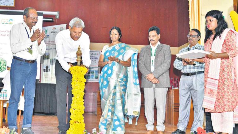 దేశం చిరు ధాన్యాలను పెంచాలి – నమస్తే తెలంగాణ