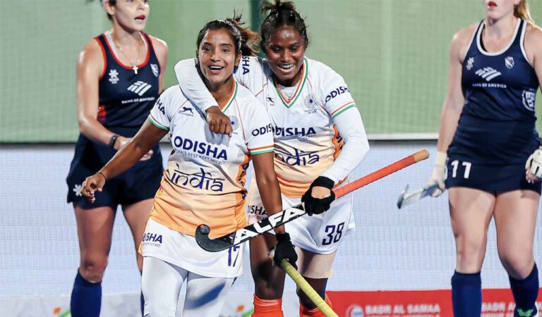 India makes comeback with 7-3 victory against USA in Hockey 5s Women’s WC-Telangana Today