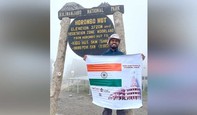 Indian and Temple flags to wave atop Mt Kilimanjaro on Friday-Telangana Today
