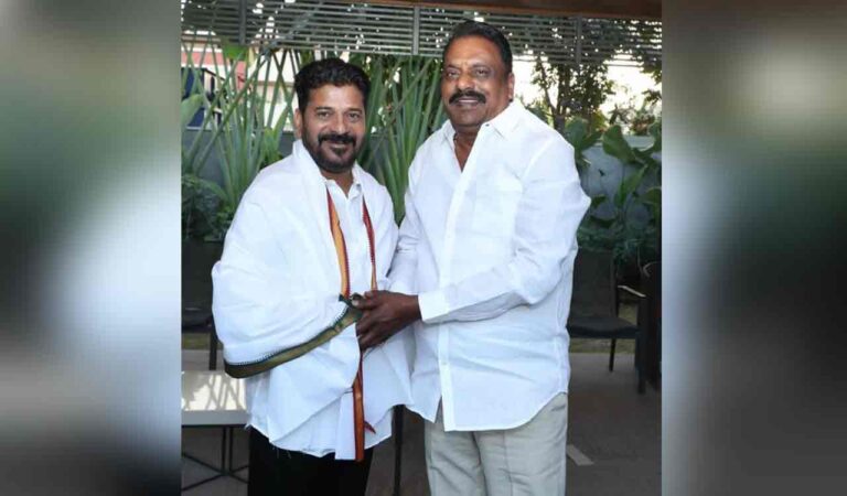 BRS MLA Prakash Goud denies speculations on changing party after meeting CM Revanth Reddy-Telangana Today
