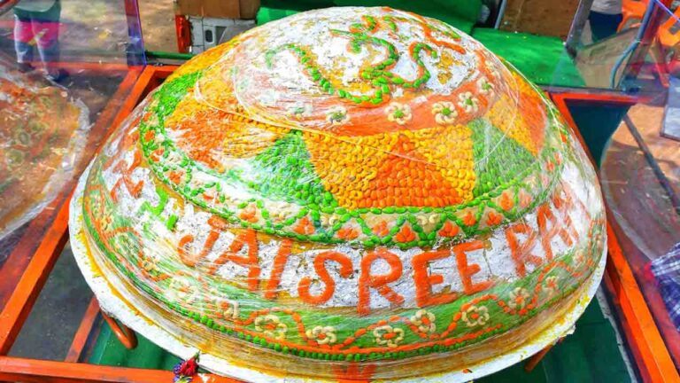 హైదరాబాద్ నుంచి 1,265 కిలోల భారీ లడ్డు-Namasthe Telangana