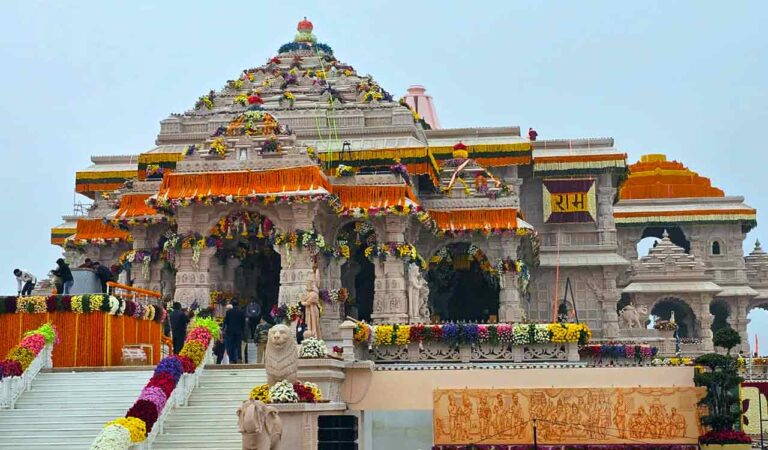 Face recognition cameras to be installed at Ayodhya temple-Telangana Today