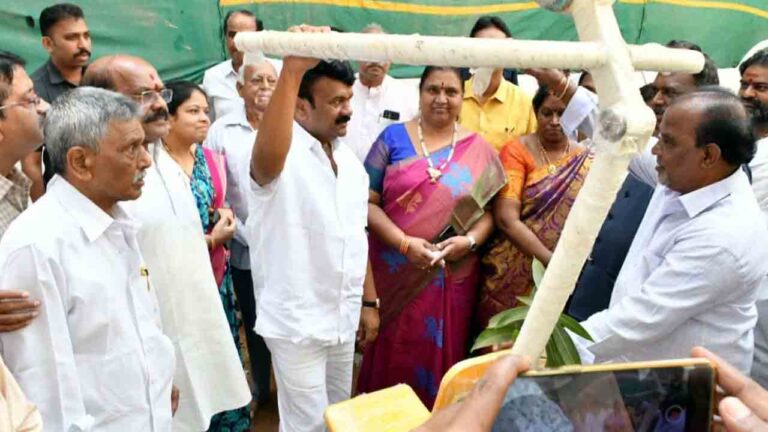 MLA Thalasani | నాలాపై ఆక్రమణలు తొలగించాలి : ఎమ్మెల్యే తలసాని శ్రీనివాస్యాదవ్-Namasthe Telangana