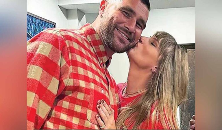The 3 words Travis Kelce said to Taylor Swift after winning Super Bowl-Telangana Today