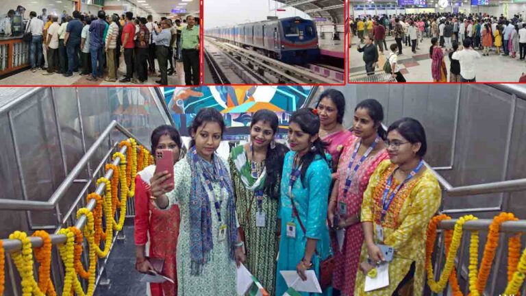 Underwater Metro | ప్రజలకు అందుబాటులోకి వచ్చిన నదీగర్భ మెట్రో.. క్యూ కట్టిన ప్రయాణికులు-Namasthe Telangana